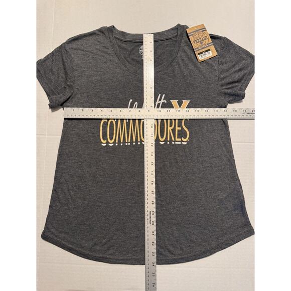 NWT Vanderbilt University Commodores Women's Small T-Shirt, Gray - Picture 4 of 4